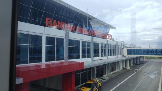 Bandara Haluoleo Kota Kendari, Sulawesi Tenggara (Sultra).