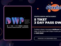Hari Terakhir Kuis Tiket Gratis DWP 2022 dari detikcom