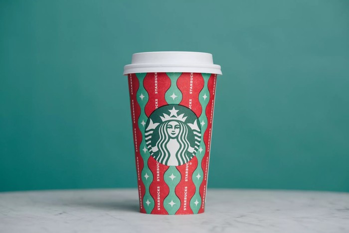 Desain gelas Starbucks Desain gelas Starbucks edisi Natal dari tahun ke tahun