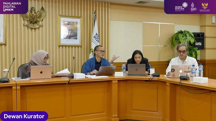 Dewan kurator Pahlawan Digital UMKM 2022
