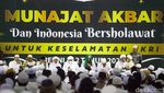 Dihadiri Habib Rizieq, Massa Reuni 212 Penuhi Masjid At-tin