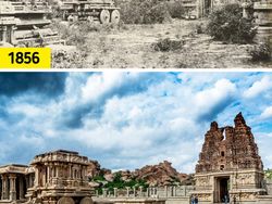 Foto Perbedaan Tempat Bersejarah Dulu dan Sekarang, Ada Borobudur!