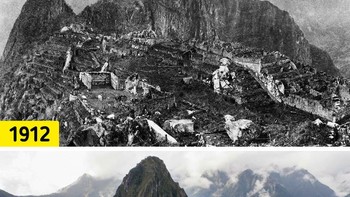Machu Picchu adalah salah satu peninggalan kuno paling menarik yang pernah ada. Itu dibangun pada abad ke-15 oleh suku Inca dan terletak di Cordillera Timur Peru Selatan. Para arkeolog saat ini berpendapat bahwa kota kuno suku Inca dibangun sekitar tahun 1438-1472 . Banyak juga yang menyebutnya sebagai Kota Inca yang Hilang. Foto: Brightside