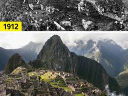 Foto Perbedaan Tempat Bersejarah Dulu dan Sekarang, Ada Borobudur!