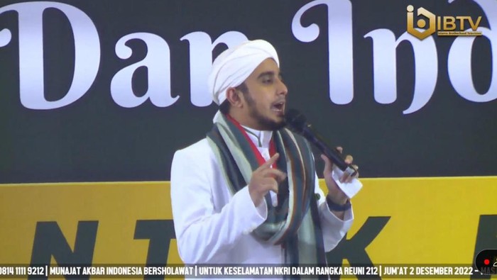 Habib Hanif Alatas di Masjid At-Tin