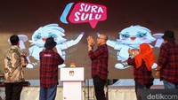 Maskot tersebut menjadi salah satu kebutuhan KPU dalam menyelenggarakan tahapan pemilu. Foto: Rifkianto Nugroho
