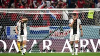 Hasil ini mengulang capaian buruk mereka pada 2018 lalu saat tersingkir di fase grup. (Foto: Serhat Cagdas/Anadolu Agency via Getty Images