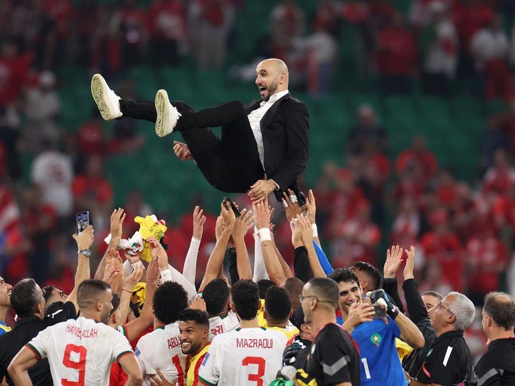 Maroko Tak Terkalahkan, Pelatih Walid Regragui Jadi Kunci Suksesnya