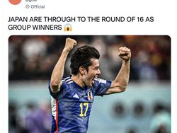 Aksi Heroik Jepang Libas Spanyol dan Juara Grup