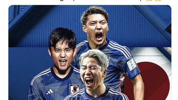Untuk pertama kali sejak 2002, Jepang menjadi pemuncak grup di Piala Dunia. Foto: Twitter
