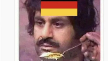 Yuk makan dulu nanti sakit, besok pulang kampung ke Jerman. Foto: Twitter