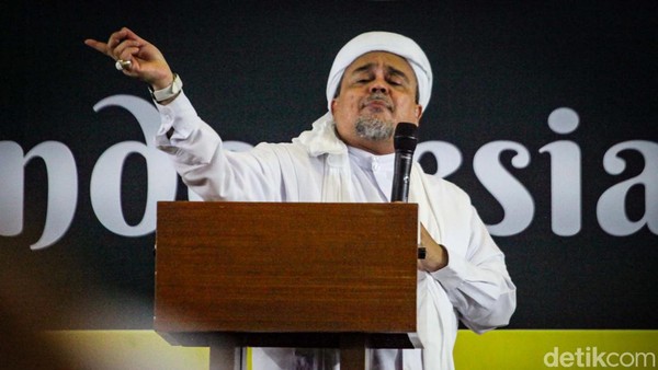 Momen Habib Rizieq Tausiyah di Reuni 212