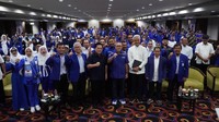 Pada kesempatan yang sama, Ganjar merespons terkait dukungan dari PAN. Dia mengucapkan terima kasih dan menghormati keputusan PAN Jateng.