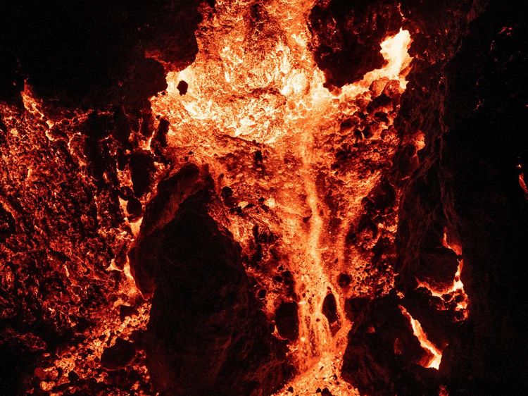 Ngeri! Begini Dahsyatnya Lahar Panas Gunung Mauna Loa