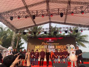KPU Launching Maskot Sura-Sulu dan Jingle Pemilu 2024