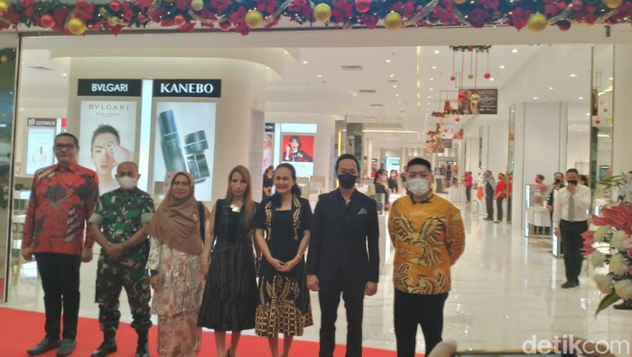 Peresmian gerai Metro Departemen Store di Mal Centre Point Medan. (Datuk Haris/detikSumut)