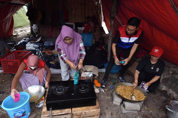 Pertamina Tambah Fasilitas Penunjang Posko Peduli di Cianjur
