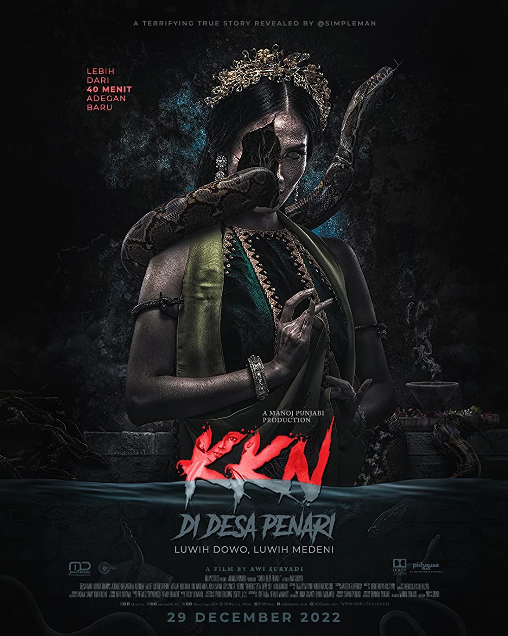 Poster film yang tayang di bioskop Desember 2022.
