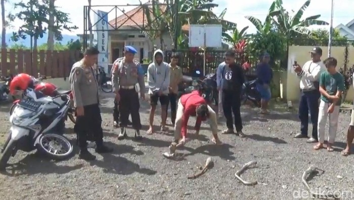 razia balap liar di Tegalsari Banyuwangi