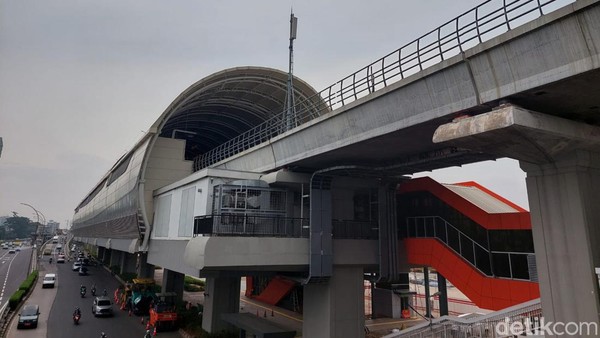 Wujud Terkini Stasiun LRT Jabodebek yang Siap Beroperasi 2023