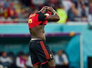 Kecewa Belgia Tersingkir, Lukaku Tonjok Kaca Bench Sampai Pecah