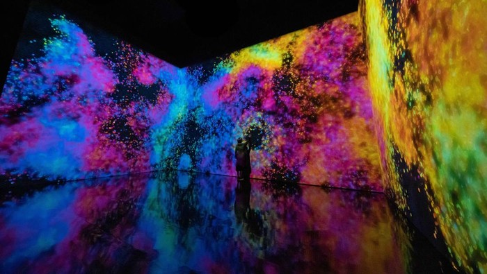Seni Digital di Marina Bay Sands