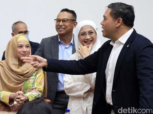 Senyum Manis Desy Ratnasari di Fit and Proper Test Panglima TNI