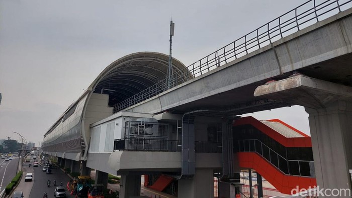 Stasiun Sudah Pada Jadi, Kapan LRT Jabodebek Beroperasi? Stasiun LRT Jabodebek Pancoran