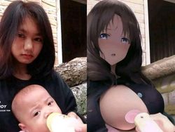 Kocak dan Bikin Ngakak! Ketika Aplikasi Filter Anime Salah Edit Foto