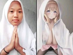 Kocak dan Bikin Ngakak! Ketika Aplikasi Filter Anime Salah Edit Foto