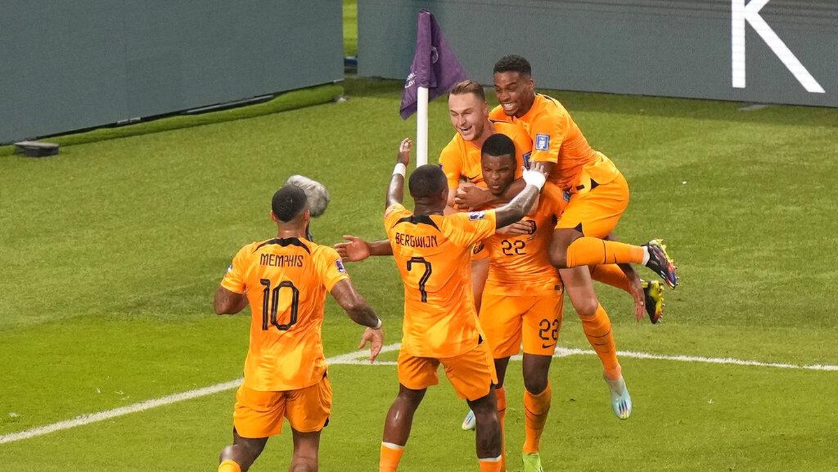 Belanda mengalahkan Amerika Serikat 3-1 di Babak 16 Besar Piala Dunia 2022 (AP/Luca Bruno)