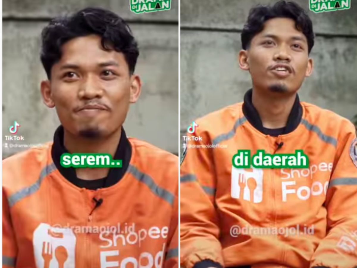 Driver ojol alami kejadian horor