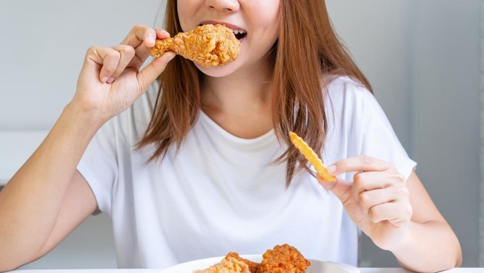 Ilustrasi junk food