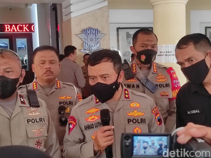 Kapolda Jateng Irjen Ahmad Luthfi di Mapolresta Solo, Sabtu (3/12/2022).