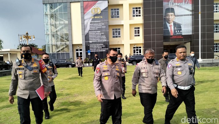 Kapolda Jateng Irjen Ahmad Luthfi di Mapolresta Solo, Sabtu (3/12/2022).
