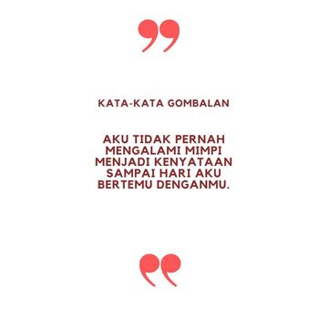 Kata-kata Gombalan