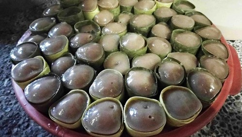 Kue cerorot Khas Desa Pacung Tejakula. Foto: Made Wijaya Kusuma