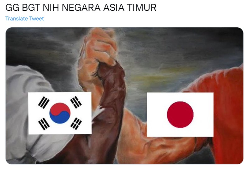 Meme 3 Negara Asia ke 16 Besar Piala Dunia 2022