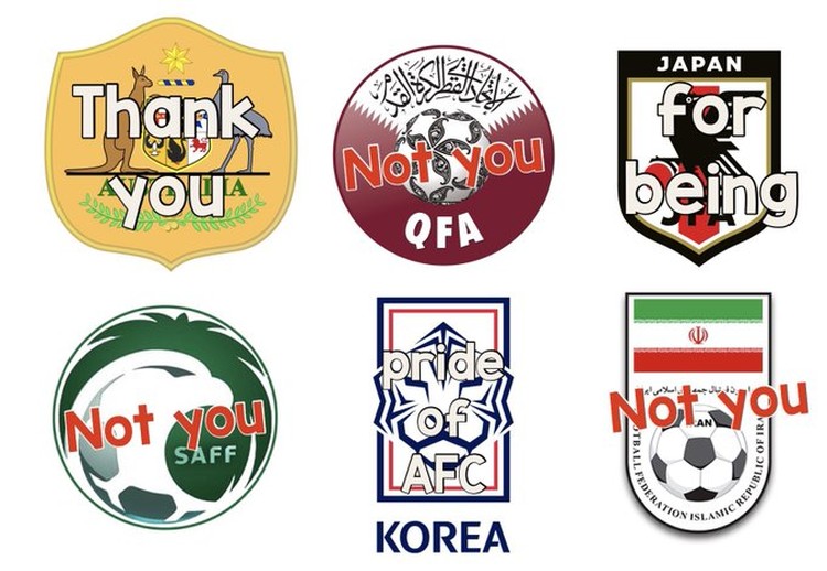 Meme 3 Negara Asia ke 16 Besar Piala Dunia 2022