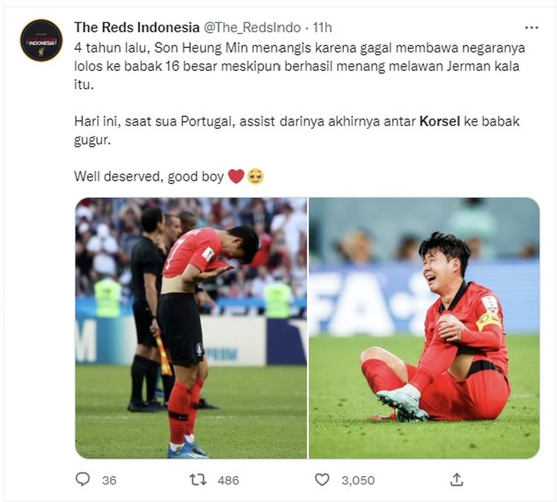 Meme Korsel dan Uruguay Banjir Air Mata