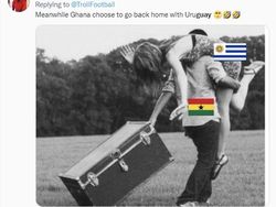 Meme Korsel dan Uruguay Banjir Air Mata di Piala Dunia