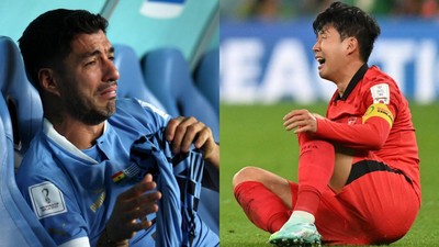 Meme Korsel dan Uruguay Banjir Air Mata di Piala Dunia