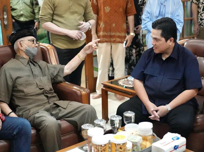 Bertemu Sesepuh Sunda di Bandung, Erick Thohir: Saya Pulang Kampung Bertemu Sesepuh Sunda di Bandung, Erick Thohir: Saya Pulang Kampung