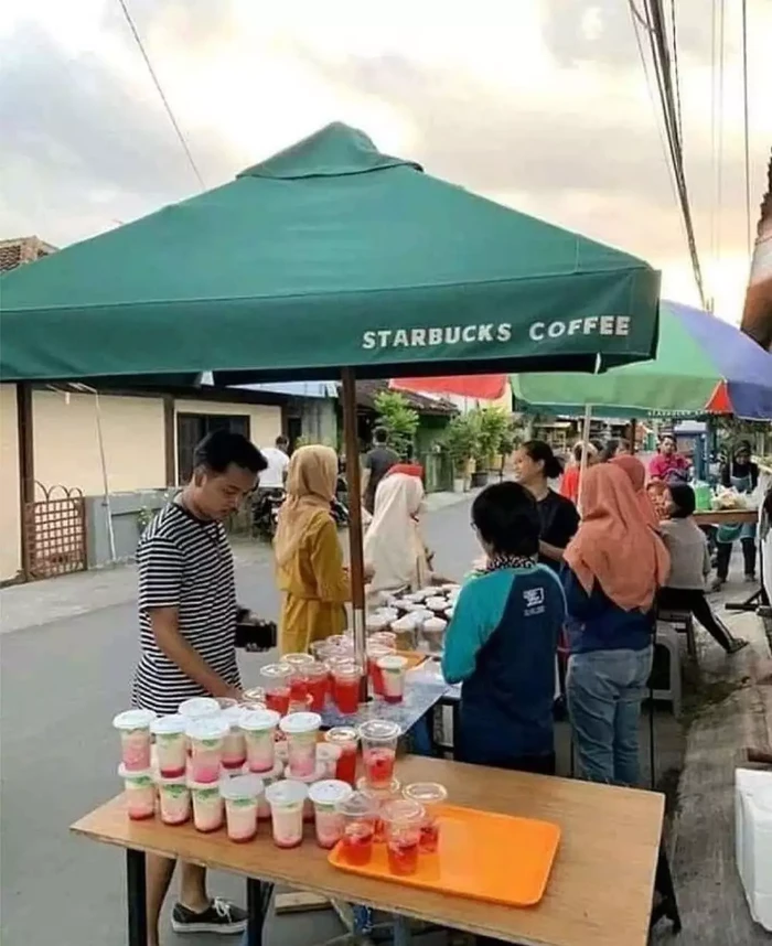 Menu makanan yang gak nyambung Menu makanan yang gak nyambung
