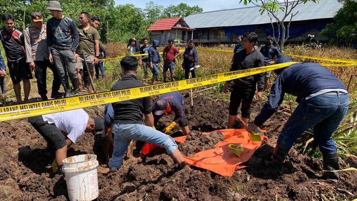 Remaja hilang di Tarakan ditemukan tinggal kerangka. Korban dibunuh pasutri yang merupakan keluarganya sendiri.