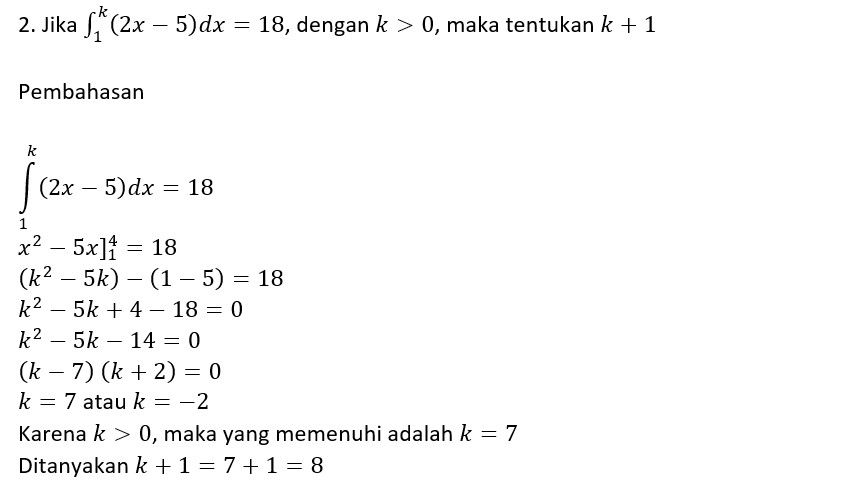rumus integral.