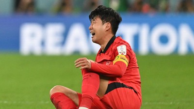 Momen Emosional Son Heung-min