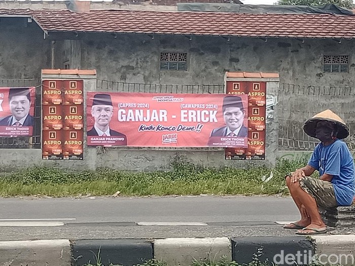 Spanduk Ganjar Erick Di Jalan Jogja Solo Klaten Dicopot Satpol Pp 