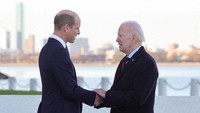 Joe Biden dan Pangeran William Bertemu di Boston, Bahas Apa?