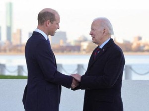 Joe Biden dan Pangeran William Bertemu di Boston, Bahas Apa?